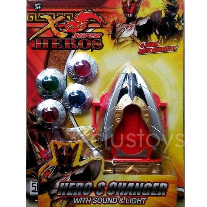 JAM TANGAN CHANGER SATRIA GARUDA BIMA X KOLEKSI MAINAN ANAK