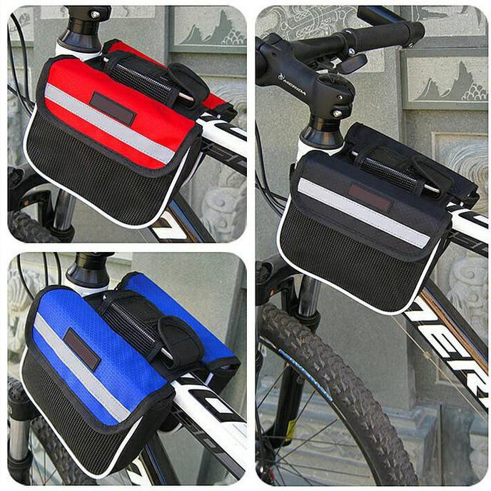 Tas Organizer Gantung Sepeda Double Bag Perlengkapan Aksesoris Gowes