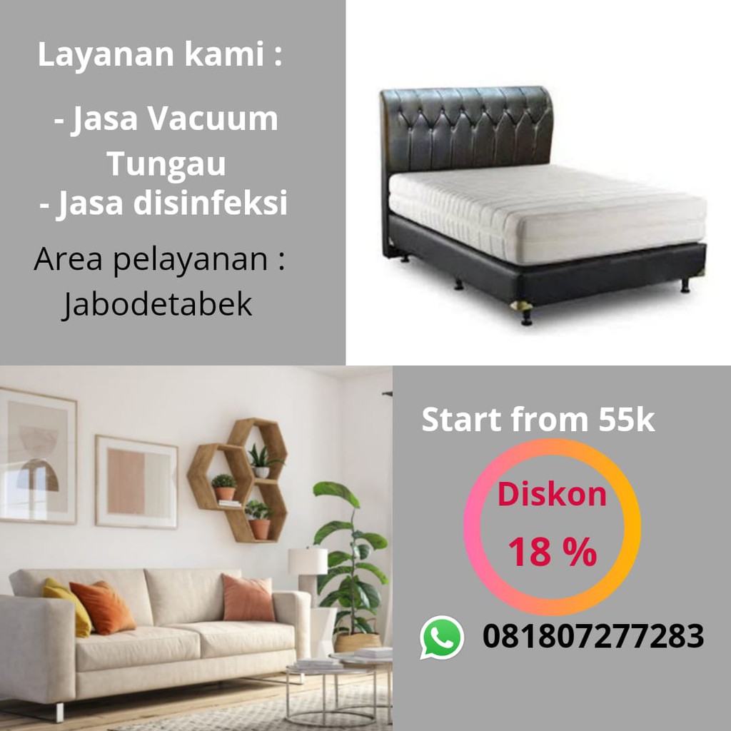 Vacuum Tungau Baby Matras