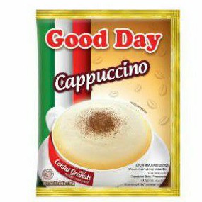 

Good Day Kopi Cappuccino Renteng [10 Sachet / 25 gram]