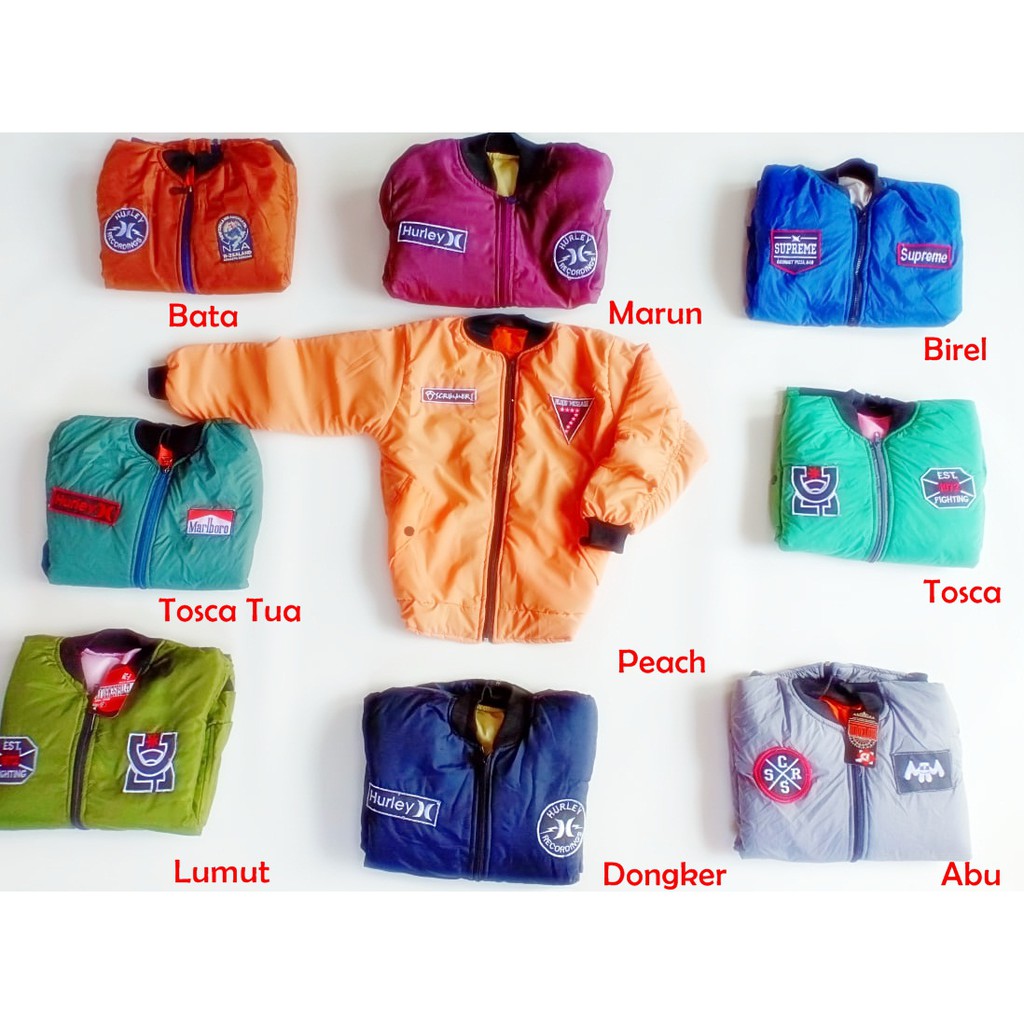 Jaket Bomber Anak Jumbo Jaket Anak Murah