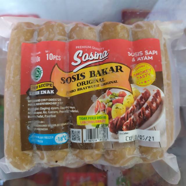 

MURAH SOSIS BAKAR SOSINA ISI 10
