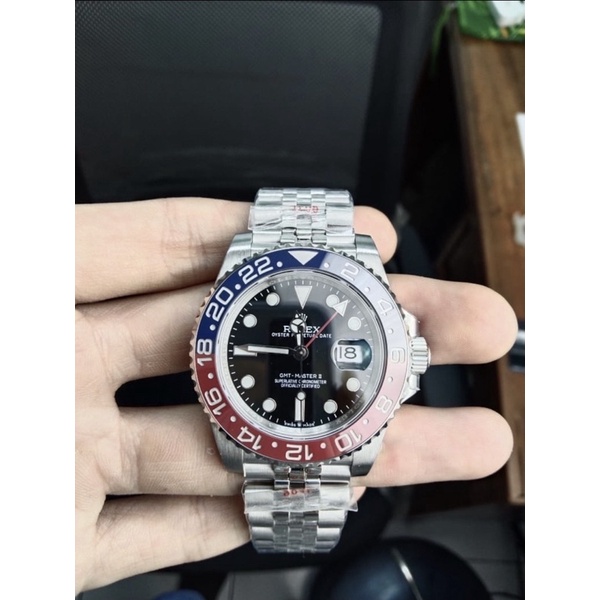 ROLEX PEPSI GMT MASTER II 126710 BLRO CERAMIC 904L SS NOOB