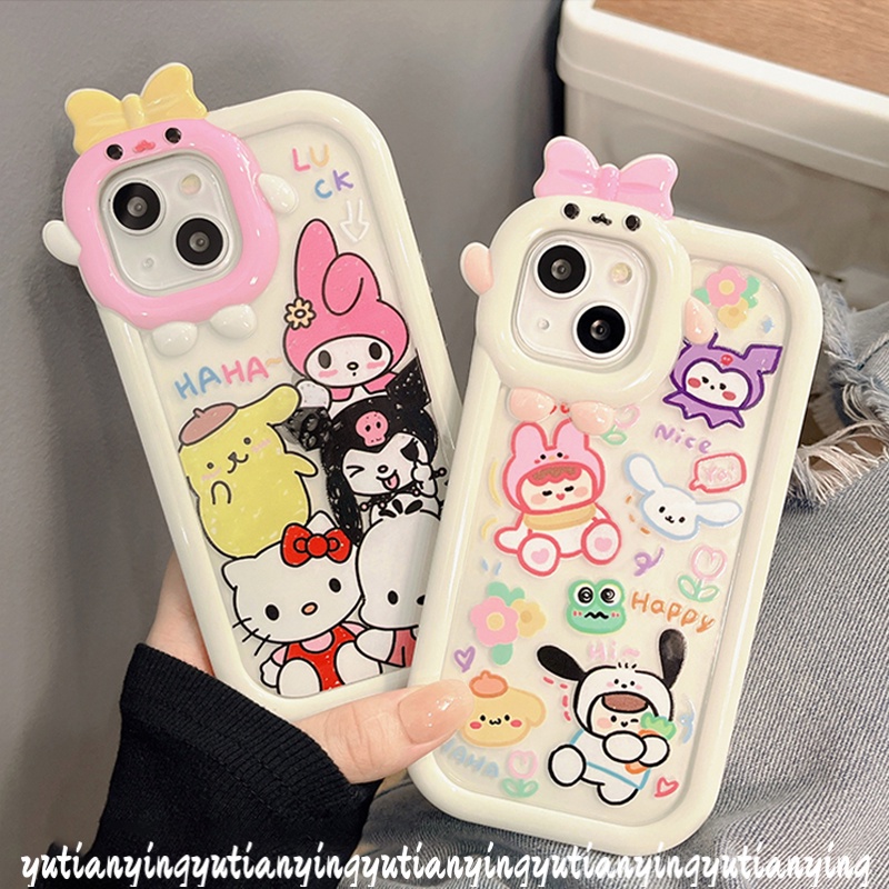 Case Desain Kartun Hewan Disney 3D Untuk IPhone 14 13 12 Pro MAX 11 6 6S 7 8 14 Plus XR X XS MAX SE 2020