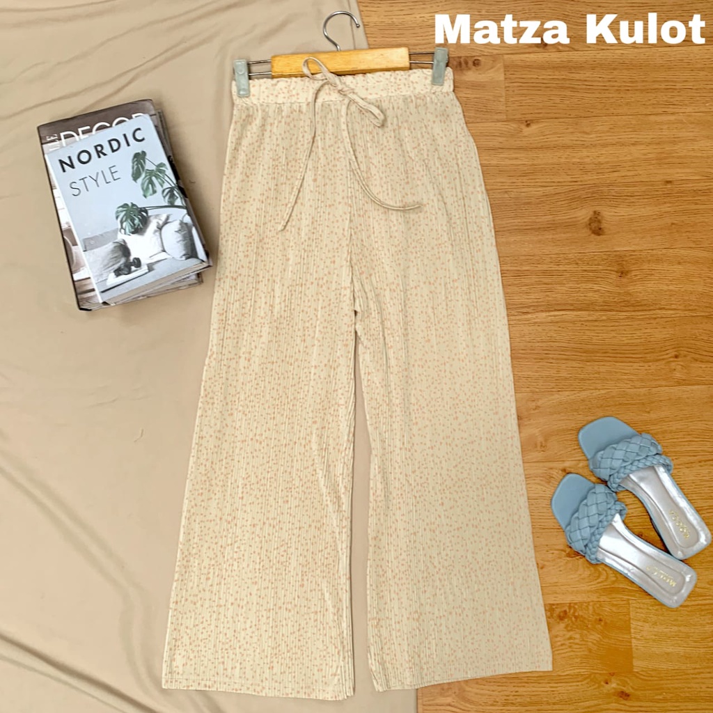 KULOT LIDI POLKA POLKADOT / KULOT PLISKET POLKA POLKADOT / KULOT WANITA / CELANA WANITA