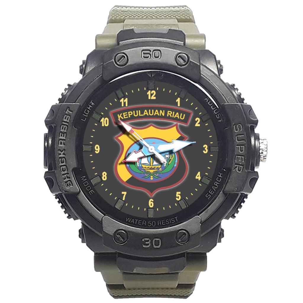 Jam Tangan POLDA KEPULAUAN RIAU Bagus