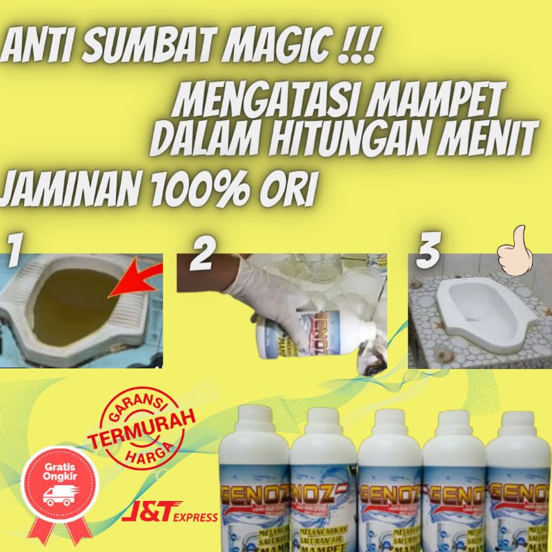 PEMBERSIH SALURAN AIR MAMPET ANTI MAMPET WC ATASI SALURAN AIR MAMPET BUNTU