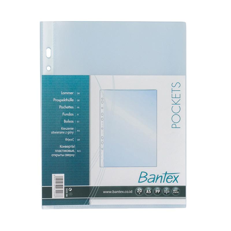 

Bantex #8032 08 Pocket Antiglare Thickness A5 [20 Sheets/0.08 mm]