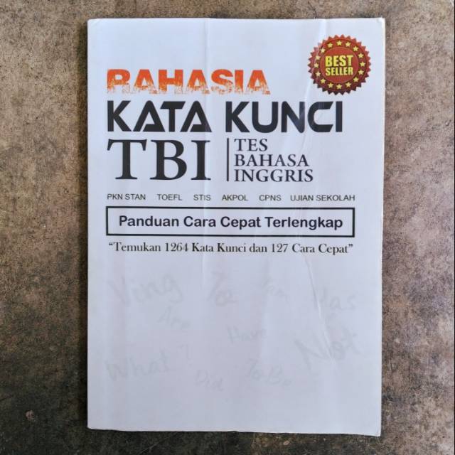 [PRELOVED] BUKU RAHASIA KATA KUNCI TBI UNTUK TES CPNS/KEDINASAN