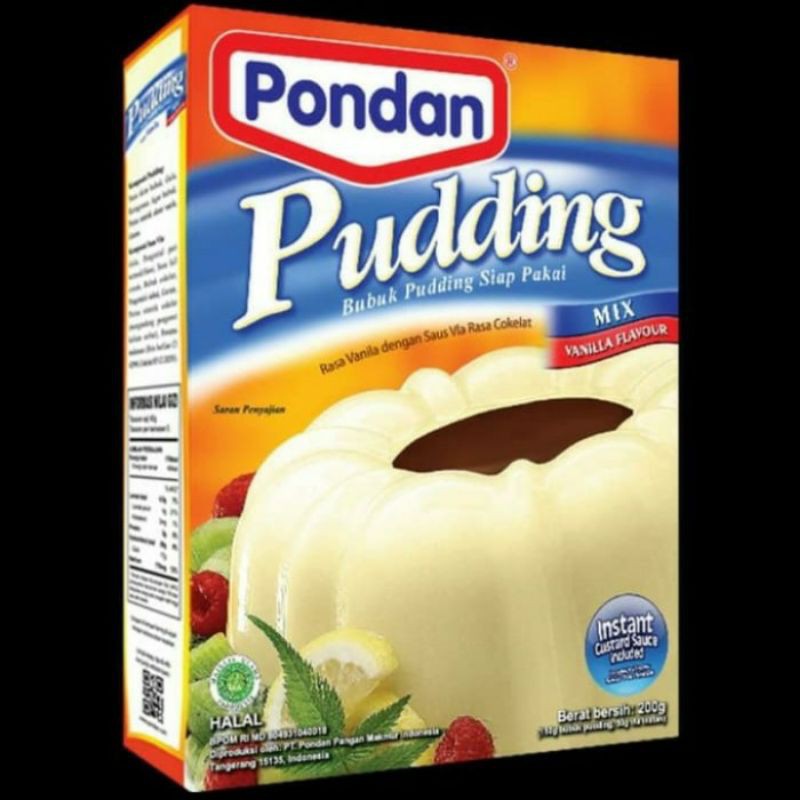 

pondan puding vanilla mix 200gr