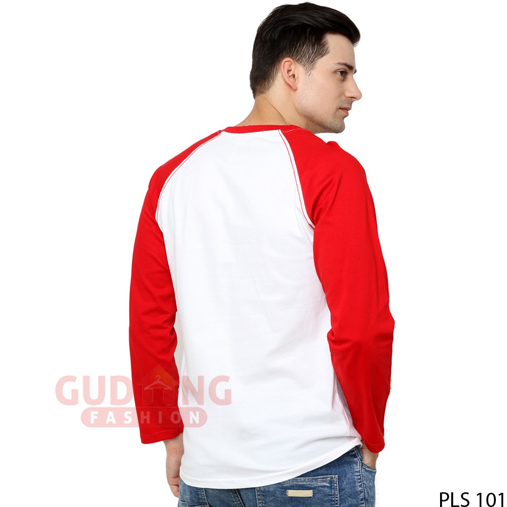 Kaos Raglan Panjang Murah - PLS 101