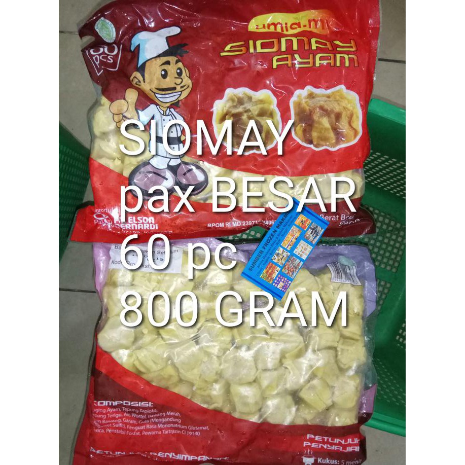 

GRATIS ! 60 siomay ayam 800gr umami