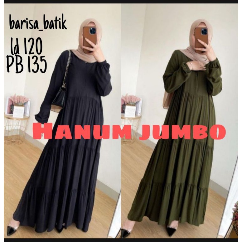 GAMIS RAYON TWILL JUMBO LD 120/GAMIS SUSUN RAYON JUMBO/GAMIS SUSUN TIGA/GAMIS  CANDA