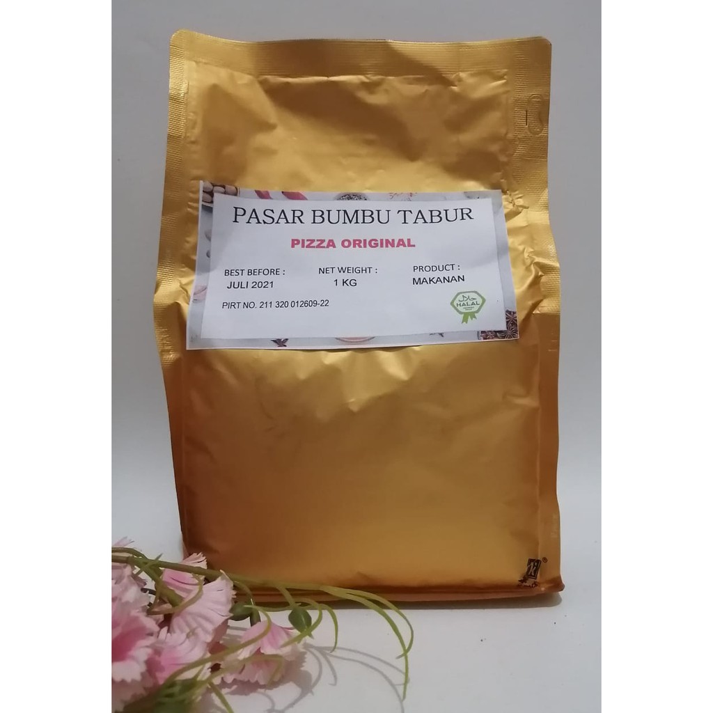 

BUMBU TABUR PIZZA ORIGINAL 1 KG BUBUK MAKANAN ENAK MURAH HALAL