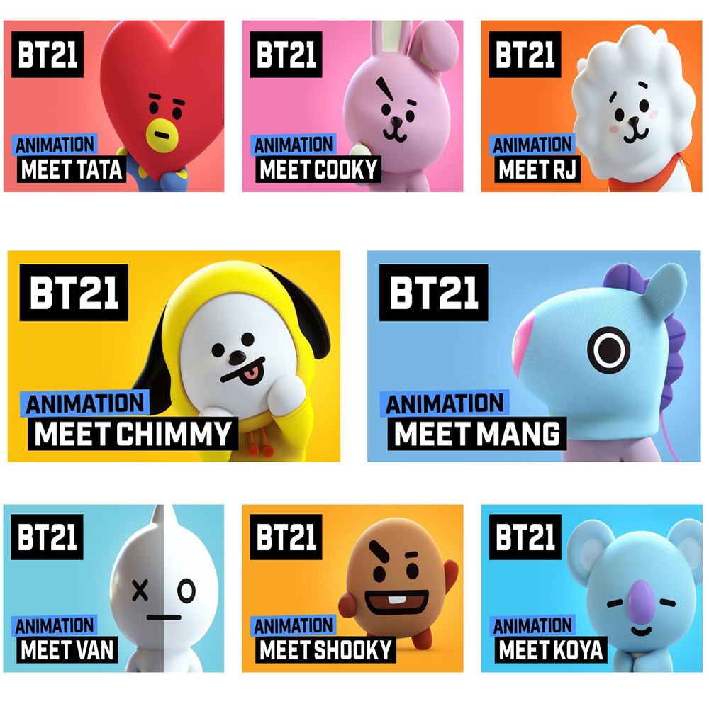 KOTAK PENSIL MOTIF BTS BT21 LUCU UNIK / KOTAK PULPEN / TEMPAT ALAT TULIS QQ167-5