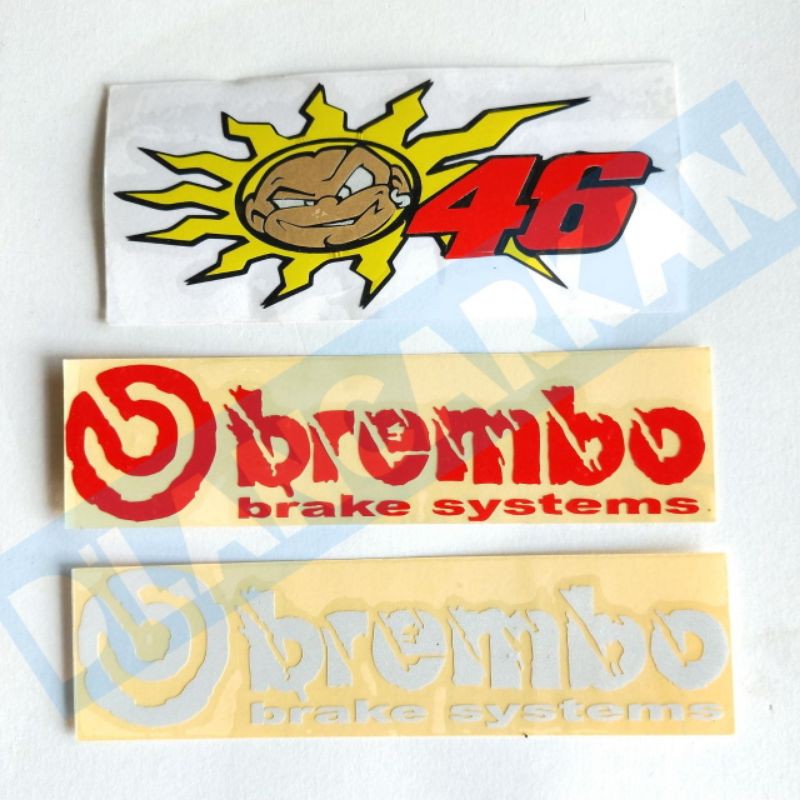 stiker brembo