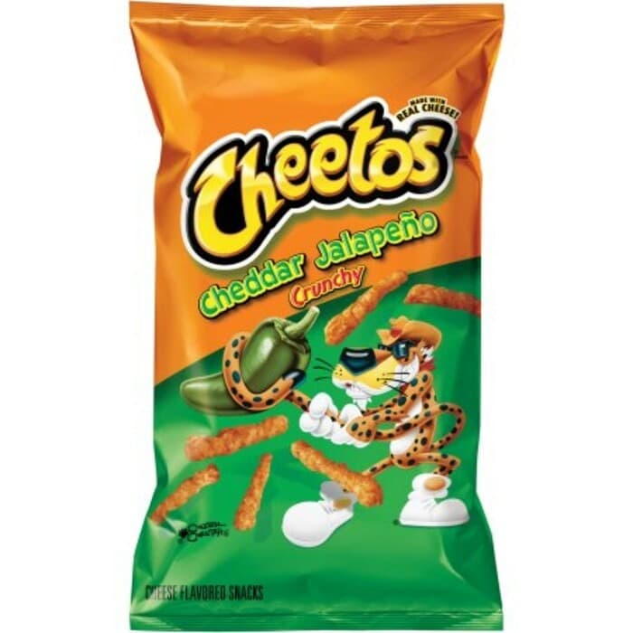 

Spesial Promo - Cheetos Jalapeno Cheddar Crunchy Cheese - Snek Import Rasa Keju Usa