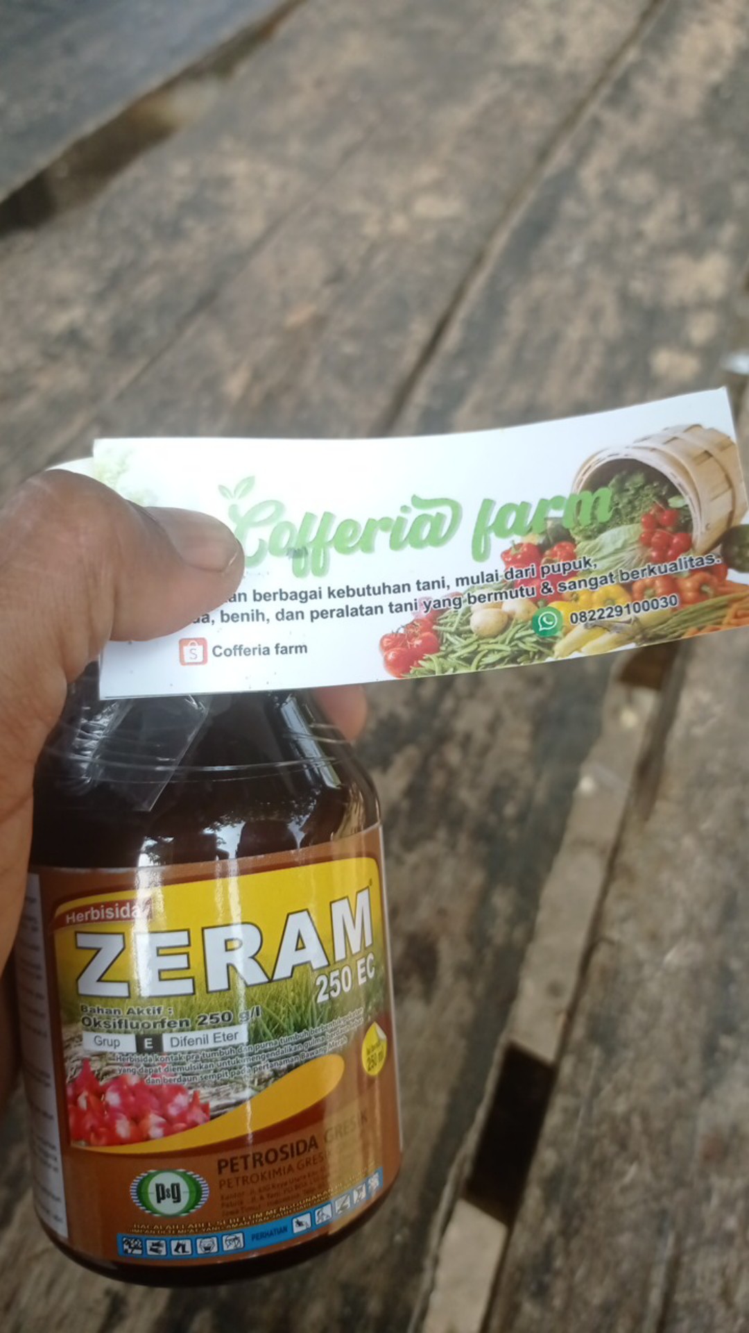 Herbisida Zeram 250 Ml Obat Pembasmi Gulma