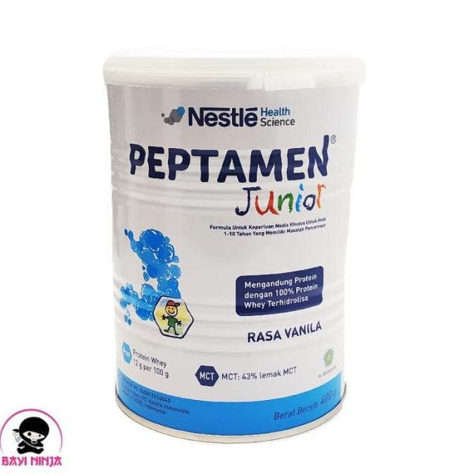 

[[BISA COD]] PEPTAMEN Junior 1-10 Tahun Vanila 400g / 400 g KOMPLIT Kode 1224