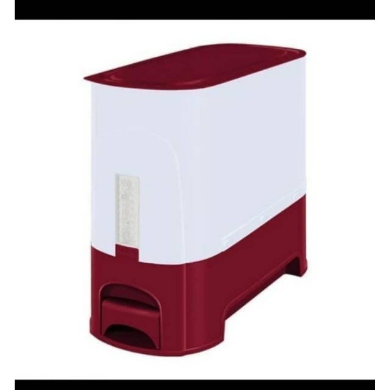 Rovega Rice Wise 5/15 Kg Dispenser Container Kotak Box Tempat Beras Penyimpanan
