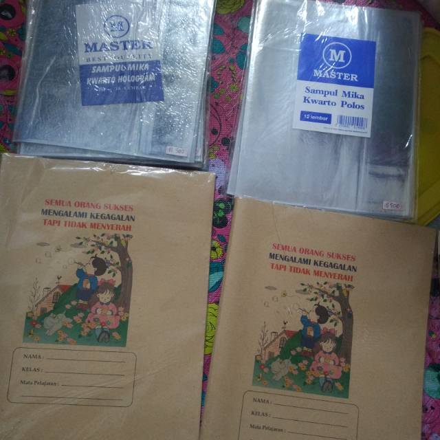 

Gratis Ongkir Freeong 1 Pack Sampul Buku Sekolah Kecil Coklat Plastik Kaku Mika Kuarto Kwarto