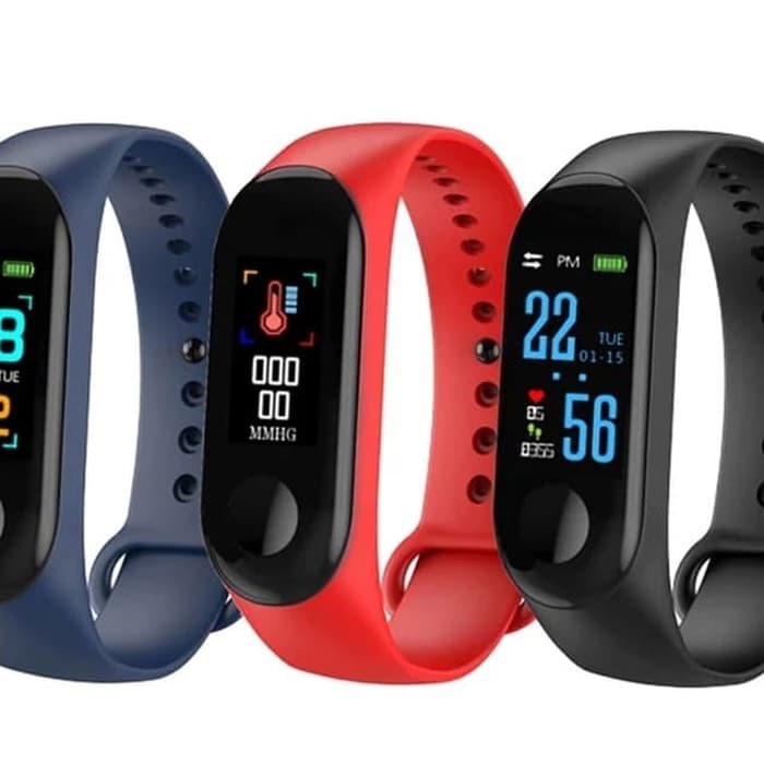 Jam Tangan Smartwatch M3 - Jam Jogging - Smart Watch M3 Band