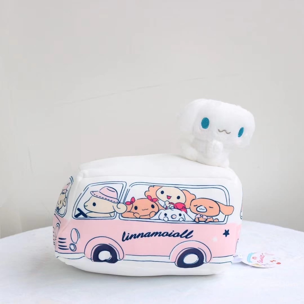 Boneka Bus Cinnamoroll bahan Plush