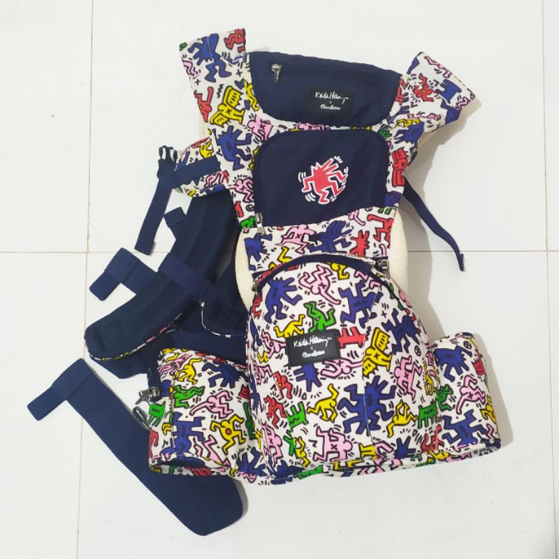 Preloved - Hipseat Carrier 9001 Keith Haring Gendongan Bayi