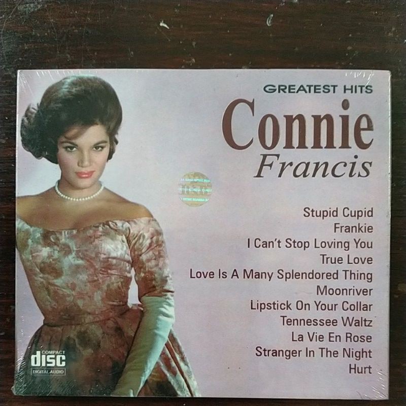 CD Connie Francis - Greatest Hits .Oldies Barat. Harga: Rp 75.000