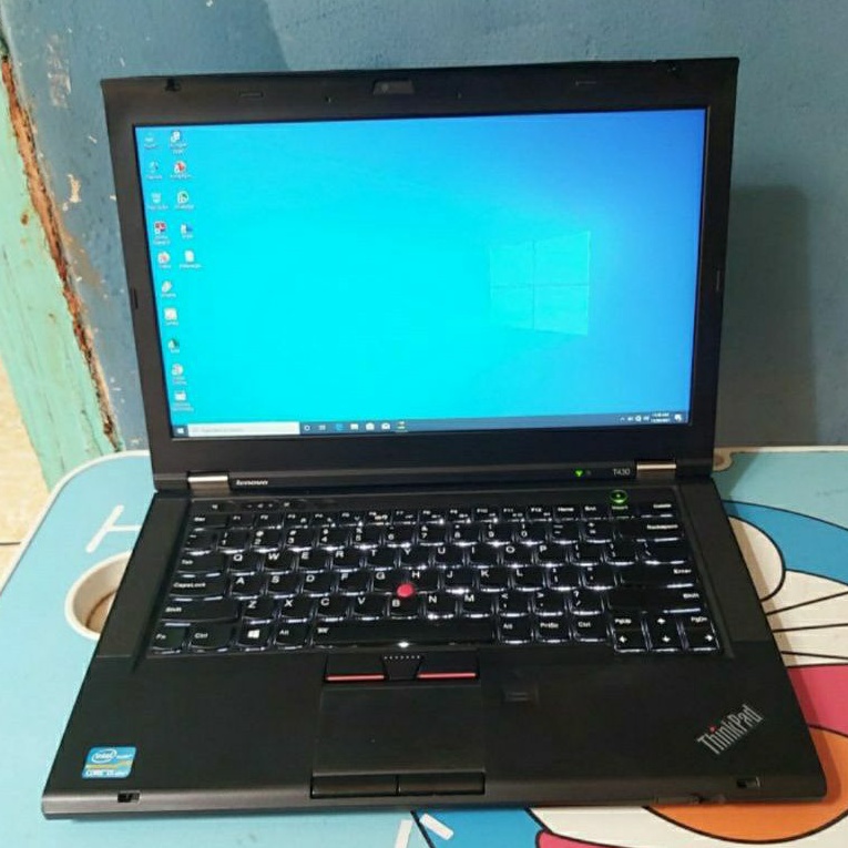 Laptop Lenovo Thinkpad T430 Cor i5 Nvdia Nvs 5400M Ram 4GB HDD 500GB keyboard backlight windows 10 slim mulus