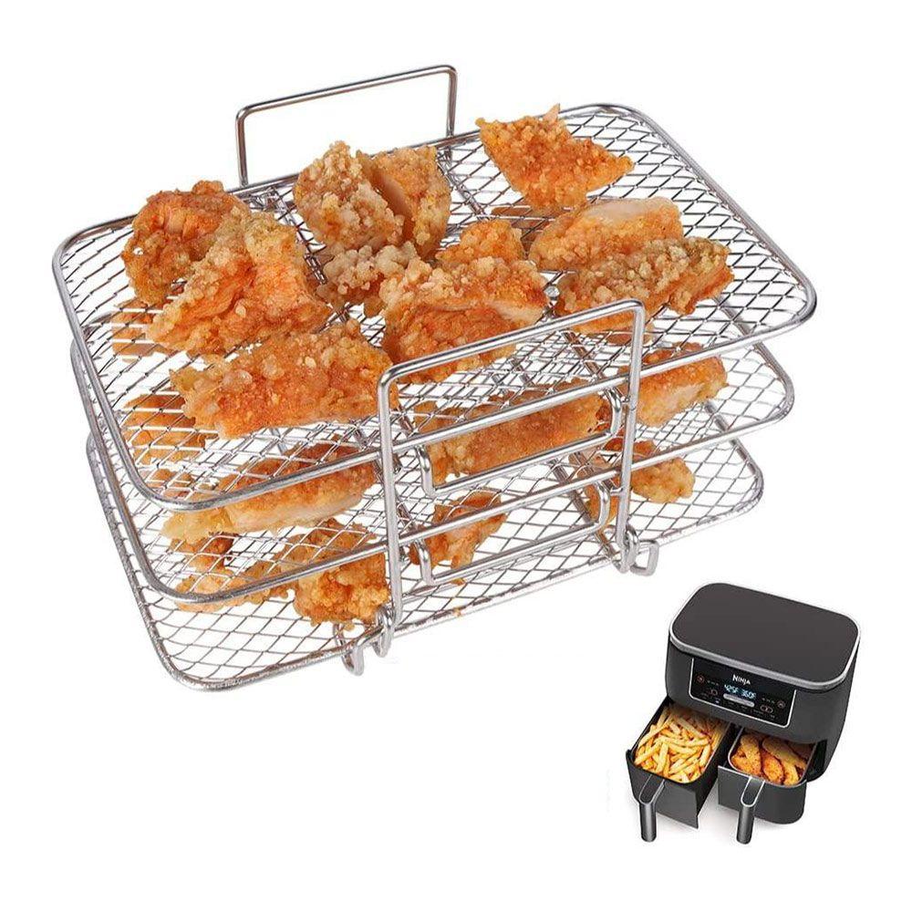 Preva Air Fryer Grill Rack Home Dehydrator Rack Rak Roti Bakar304Stainless Steel