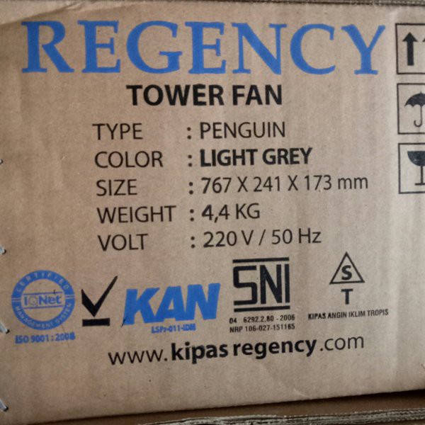 Terbaru       Regency Tower Fan Penguin / Kipas Angin Menara Penguin Murah  Murah