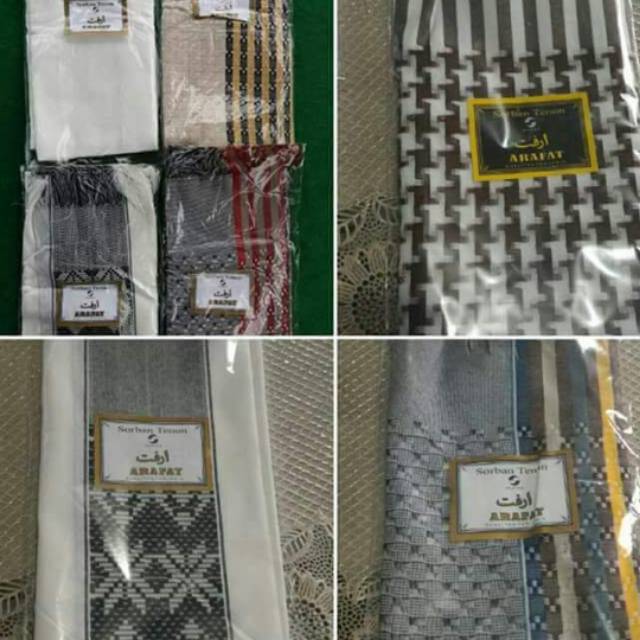 Sorban arafat warna