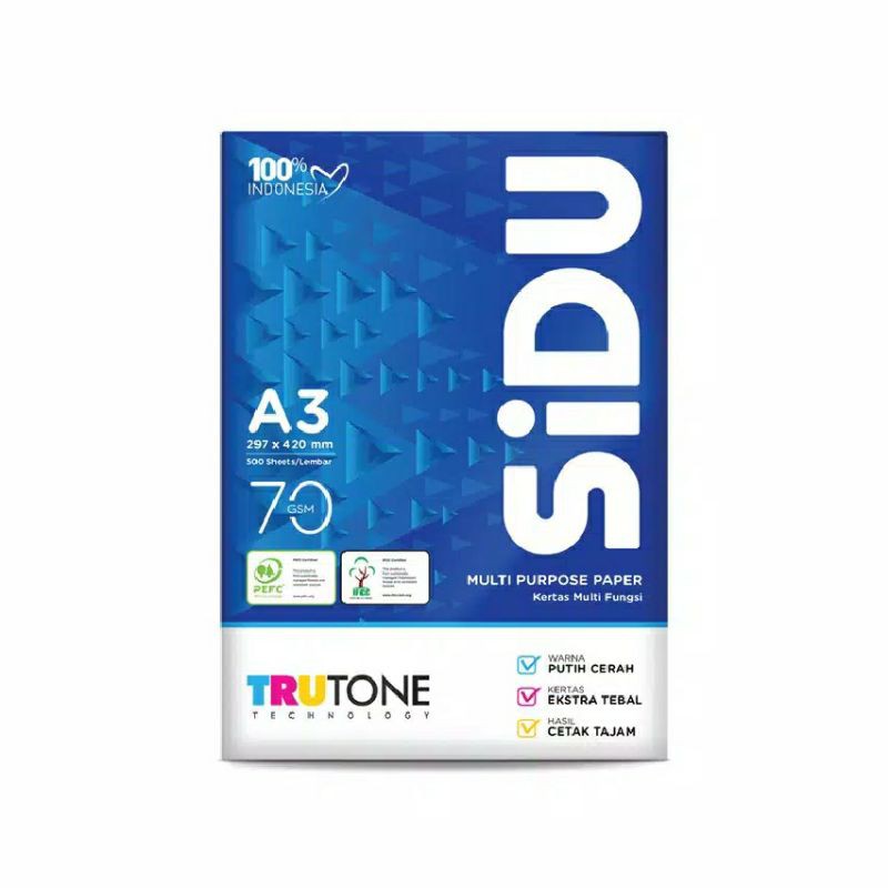 HVS SIDU A3 70gsm