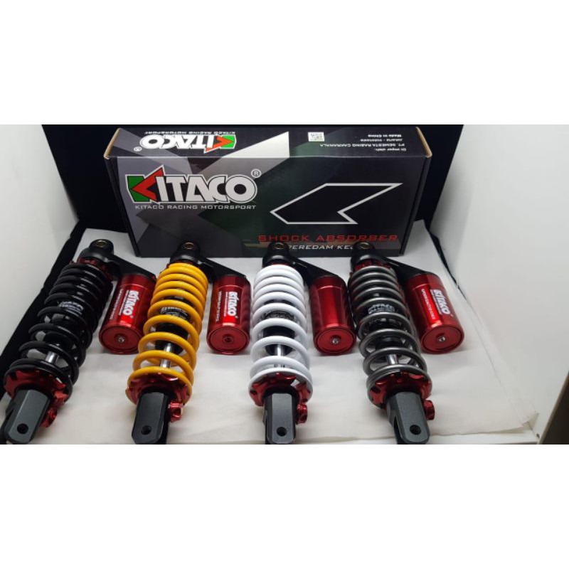 SHOCK BELAKANG METIC TABUNG ATAS Kitaco Premium Uk 310,330/Skok Metic Tabung Mio, Beat, Scopy, vario