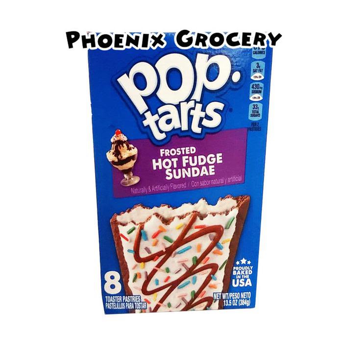 

TERLARIS KELLOGG'S POP TARTS FROSTED HOT FUDGE SUNDAE BISKUIT 384 G