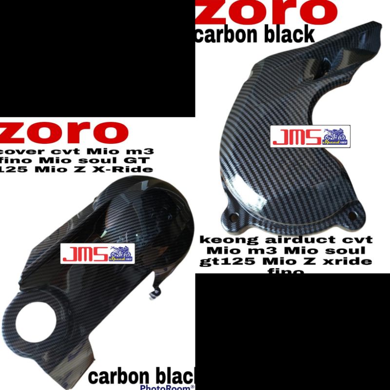 cover tutup cvt dan sambungan cvt carbon mio m3 soul gt 125 fino 125 mio z x ride 125 zoro