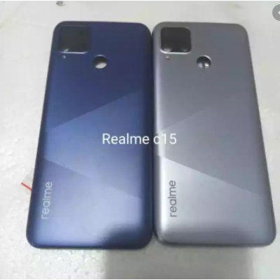 Backdoor Back Door Back Cover Tutupan Baterai Belakang Realme C15