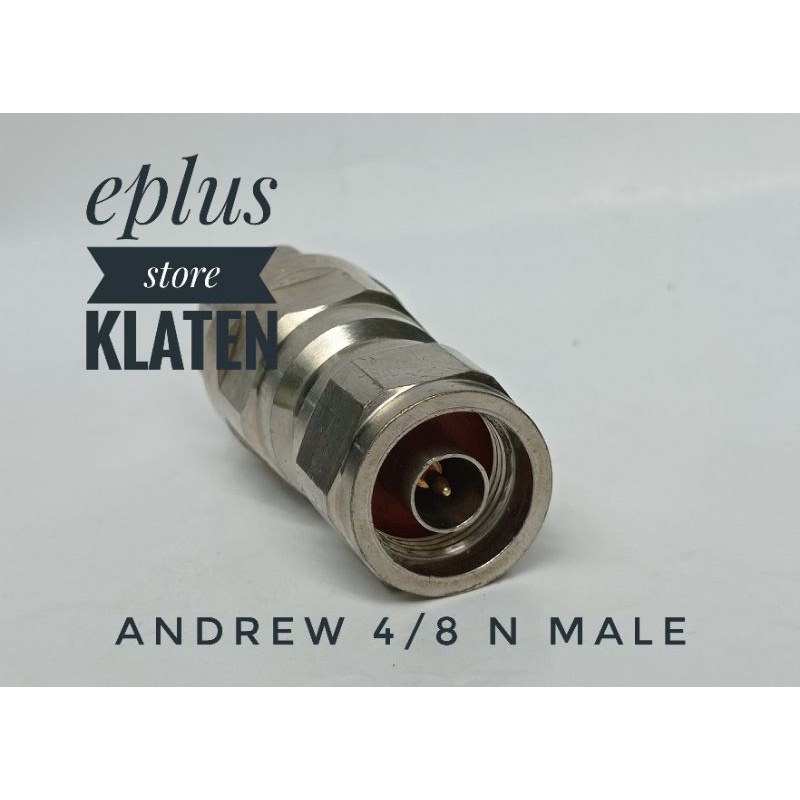 Konektor 4/8 N Male Andrew fsj4 1/2 S Putih Conector Heliax 4/8 Jarum