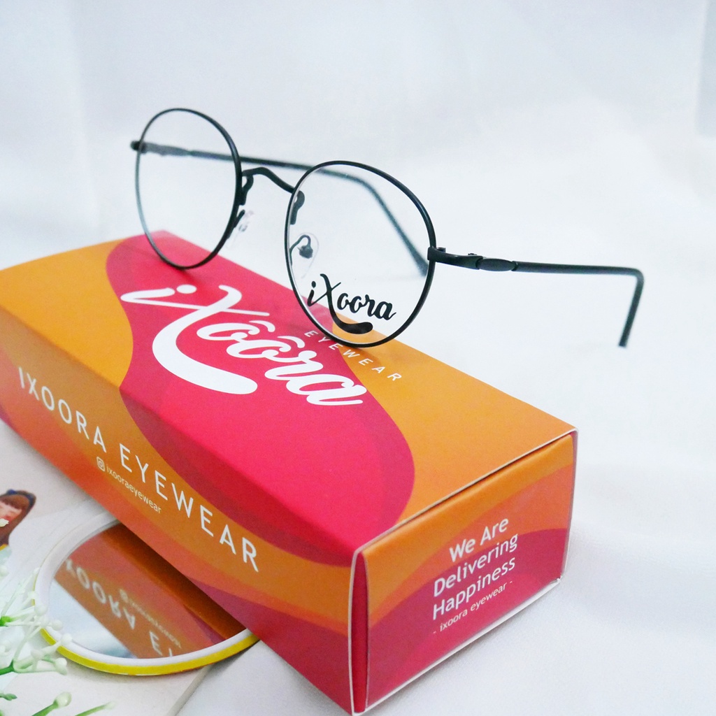 [Best Seller Paket Photocromic] Kacamata Ixoora Attila