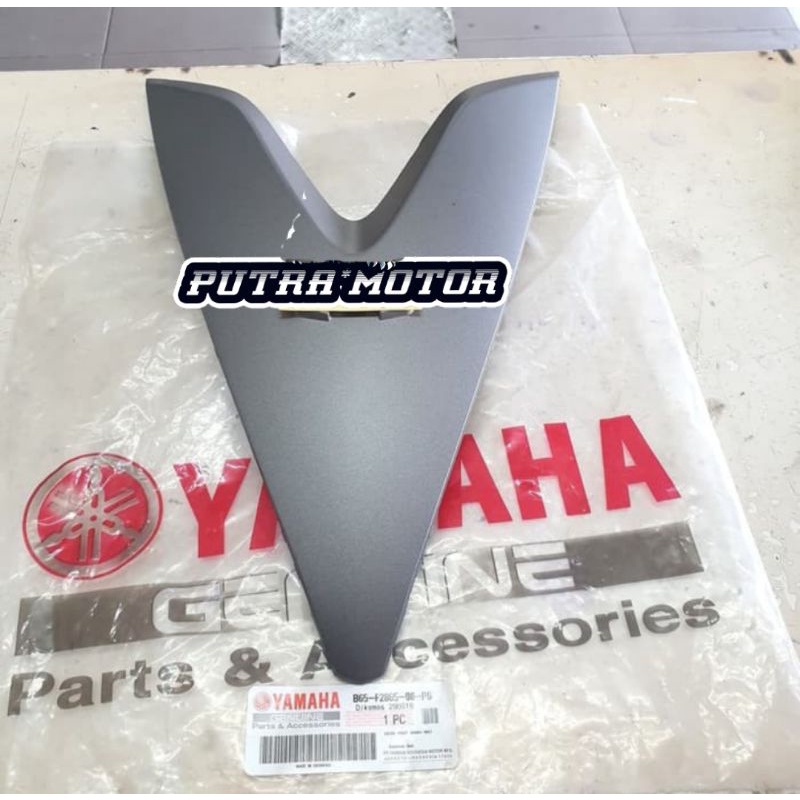 COVER DASI DUDUKAN PLAT NOPOL AEROX 2017 2019 ABU ABU GRAY ORI YGP