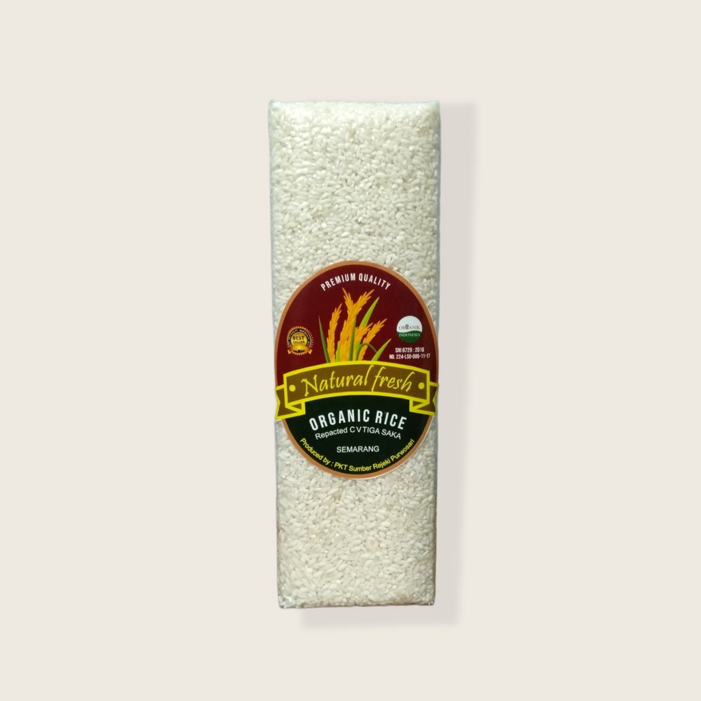

Beras Mentik wangi susu vakum 1kg - Beras Organik