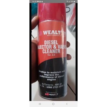 Wealthy Diesel Injector and Valve cleaner. Diesel Purging 400m