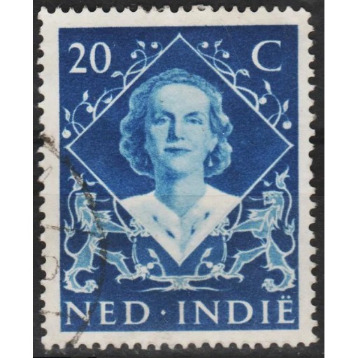 

Perangko Filateli 11691 Netherlands Indies FU 2v 25.09.1948 Queen Wilhemina
