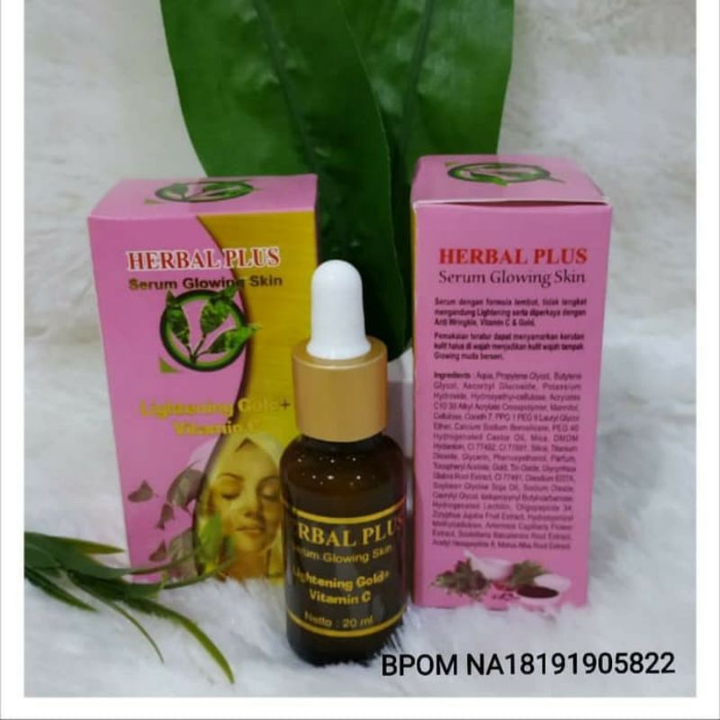 SERUM GLOWING HERBAL PLUS