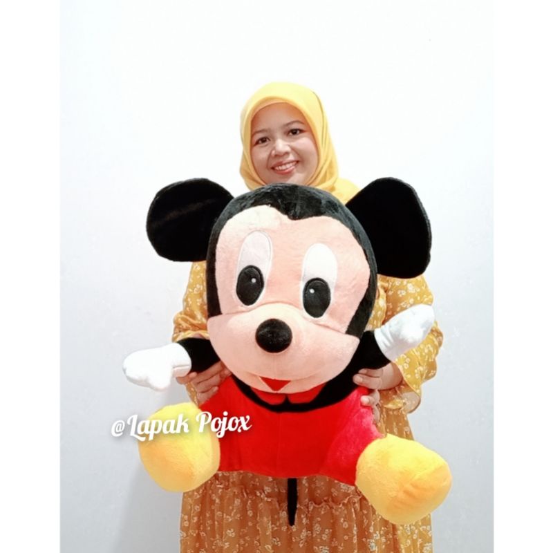 Boneka Mickey Mouse &amp; Minnie Mouse Jumbo