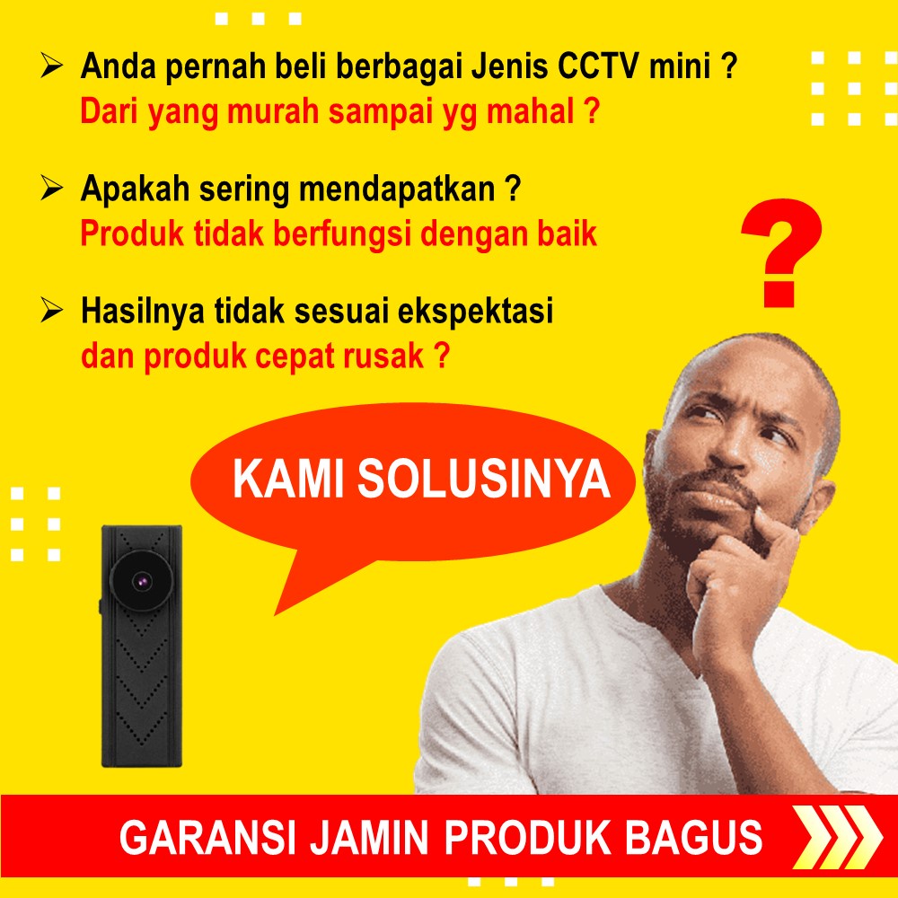 KAMERA PENGINTAI MINI WIFI JARAK JAUH TANPA KABEL CCTV MINI KECIL TERSEMBUNYI SPY CAM SPYCAM IP HIDDEN CAMERA OUTDOOR BENTUK KANCING BAJU TERHUBUNG HP ALAT KEAMANAN HOME SECURITY JS06