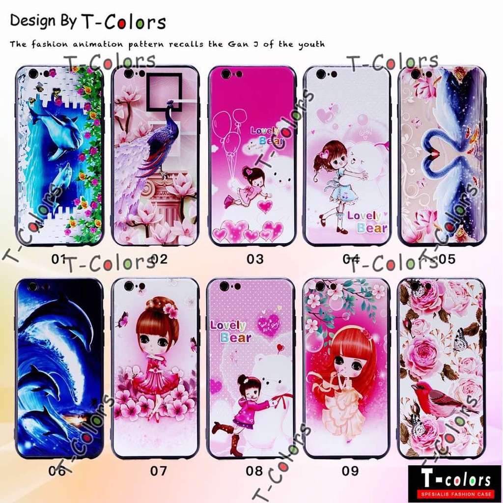 CASING / CASE SOFTCASE KARAKTER VIVO V7 PLUS - V7+ - Y79 -1716 FULL UV BEATIFUL SHELL MAKES YOU MORE