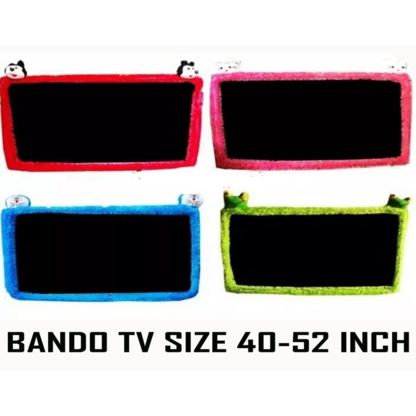 bando/cover hias tv karakter size 40-52 inch