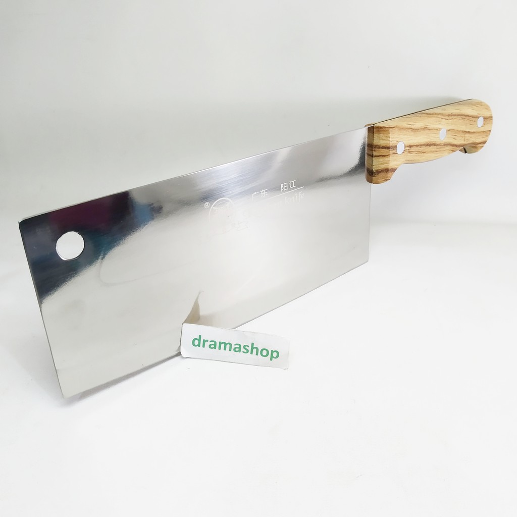 Pisau daging dapur golok panjang 6.5&quot; 6.5 inch gagang warna dramashop